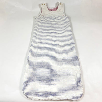 Petit Bateau white striped extendable sleeping bag 3.2 TOG 70cm 1