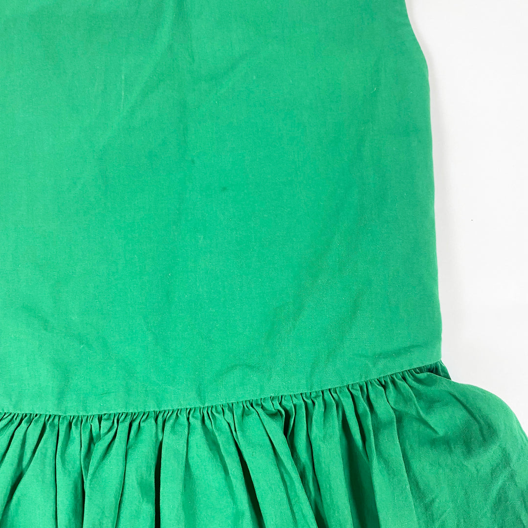 COS green twist back cotton dress 98-104/2-4Y 2