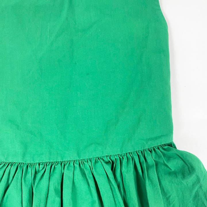 COS green twist back cotton dress 98-104/2-4Y 2