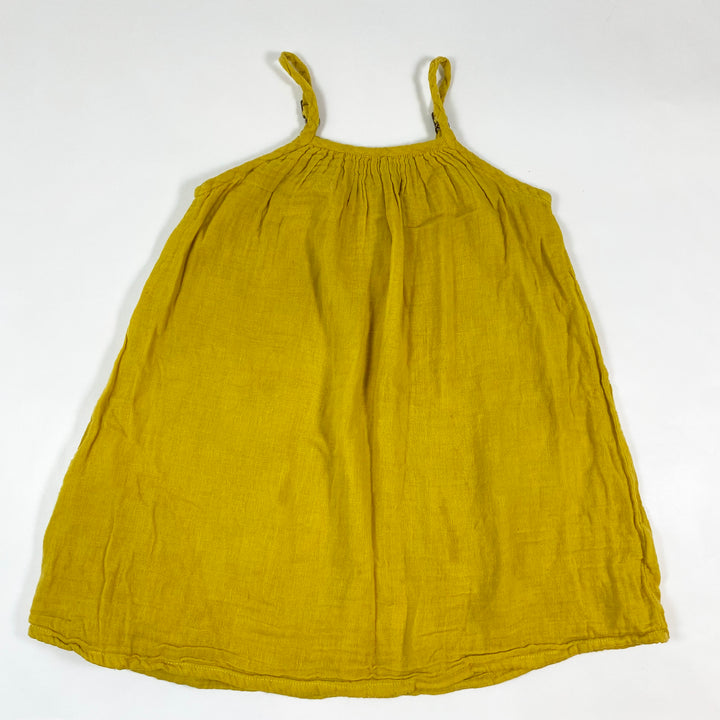 Numero 74 mustard muslin summer dress M/1-2Y 1