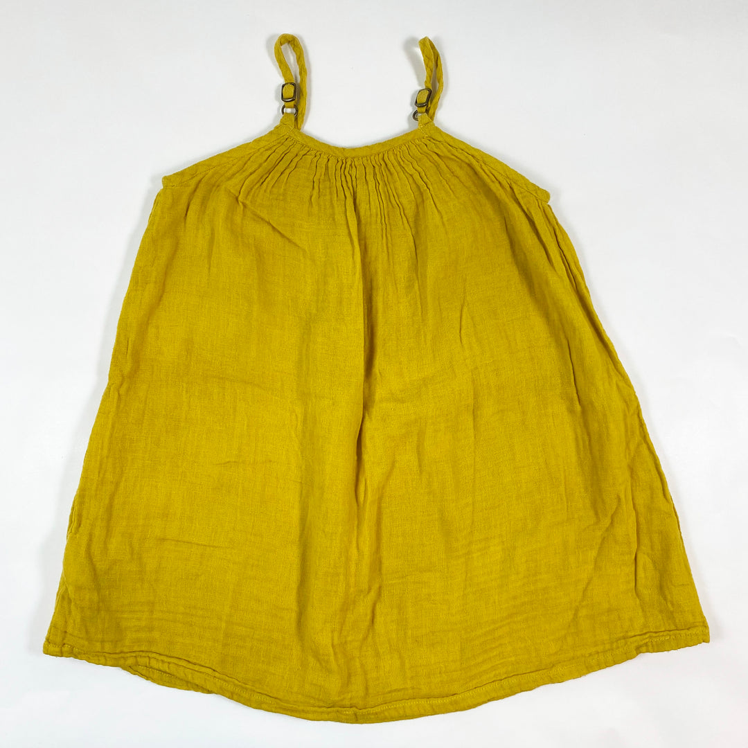 Numero 74 mustard muslin summer dress M/1-2Y 2