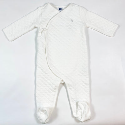 Janie and Jack white quilted baby pyjamas 6-9M 1