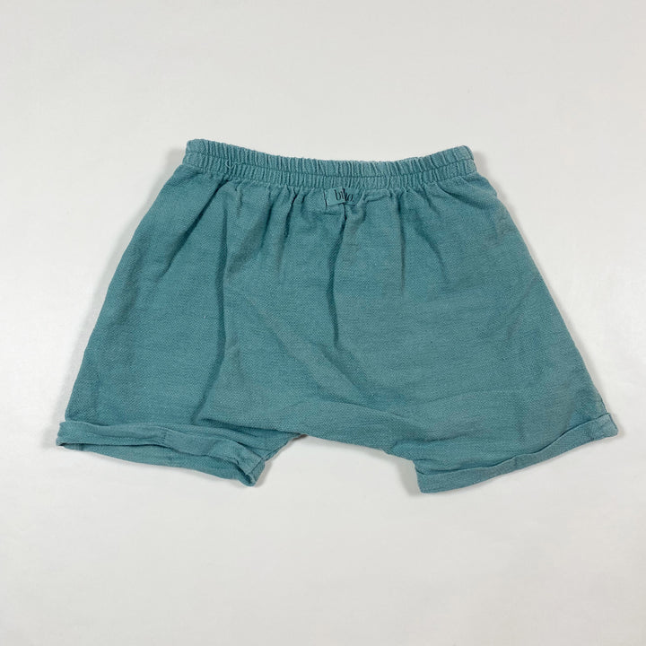 Búho teal shorts 12M 2