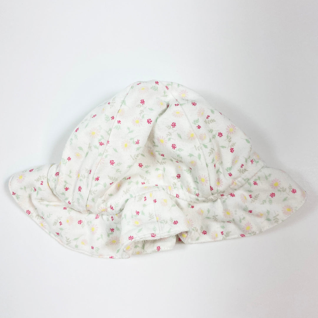 Petit Bateau floral sun hat 12M/74 2