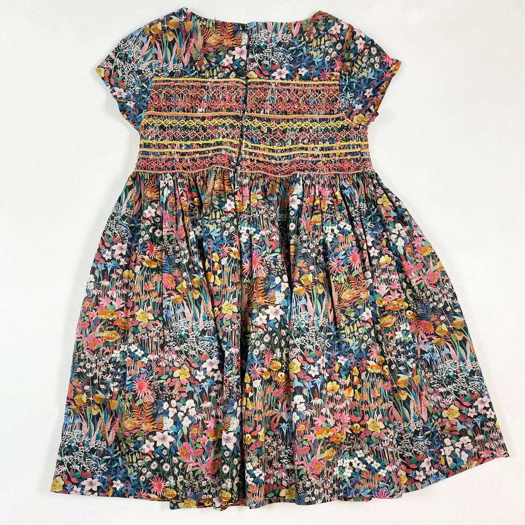 Bonpoint floral smocked and embroidered summer dress 6Y 3
