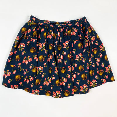 Bonpoint black floral skirt 6Y 1