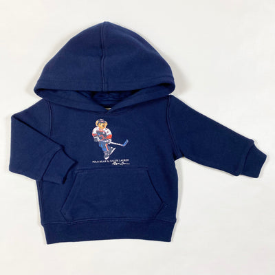 Ralph Lauren navy hockey hoodie 9M 1