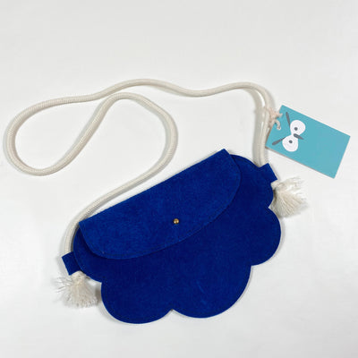 Petit Mai blue suede cross-body bag One size 1