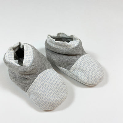 Fendi grey logo baby shoes 9M 1