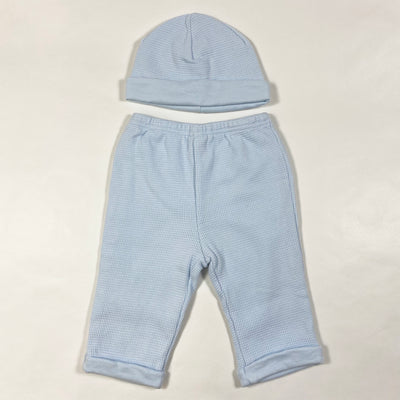 Ralph Lauren blue baby pant and hat set 6M 1