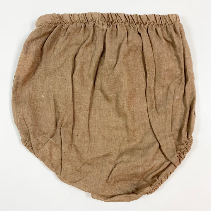 Tocoto Vintage brown bloomers Second Season 3-6M 2