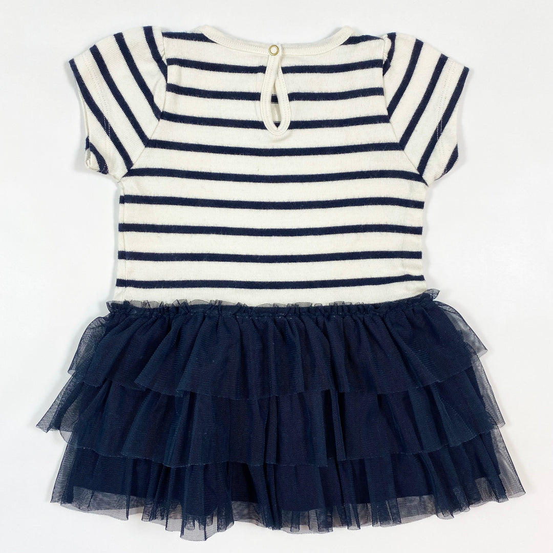 Petit Bateau mariniere tutu baby dress 18M/81 2