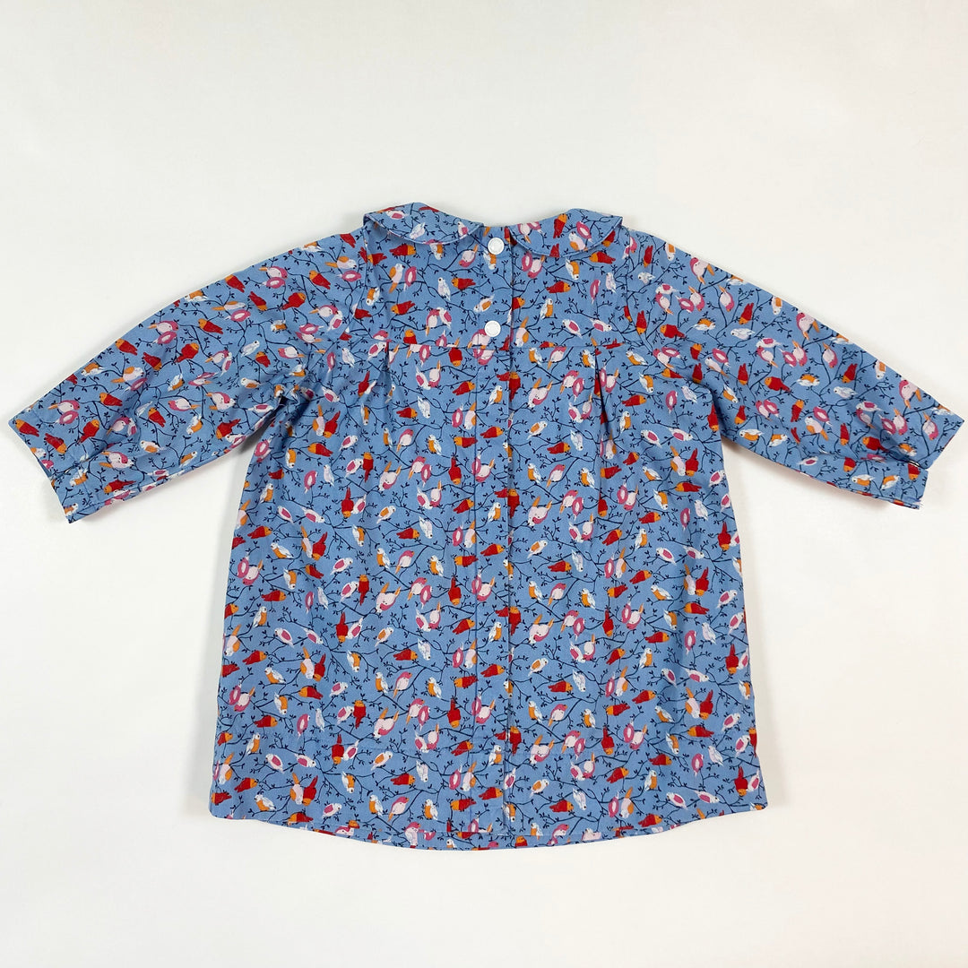 Petit Bateau bird print baby dress 6M/67 3