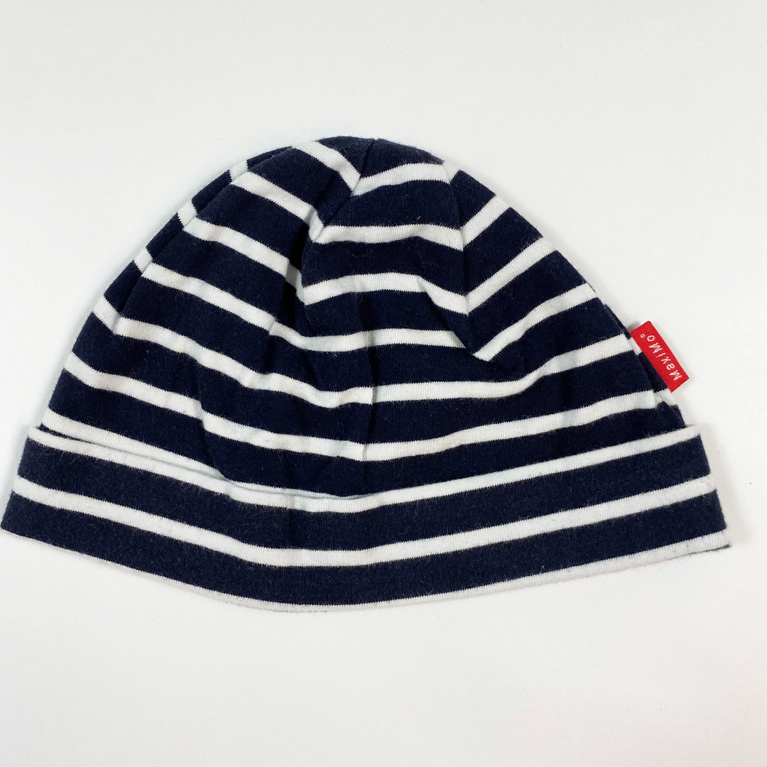 Maximo navy baby hat 6M 1