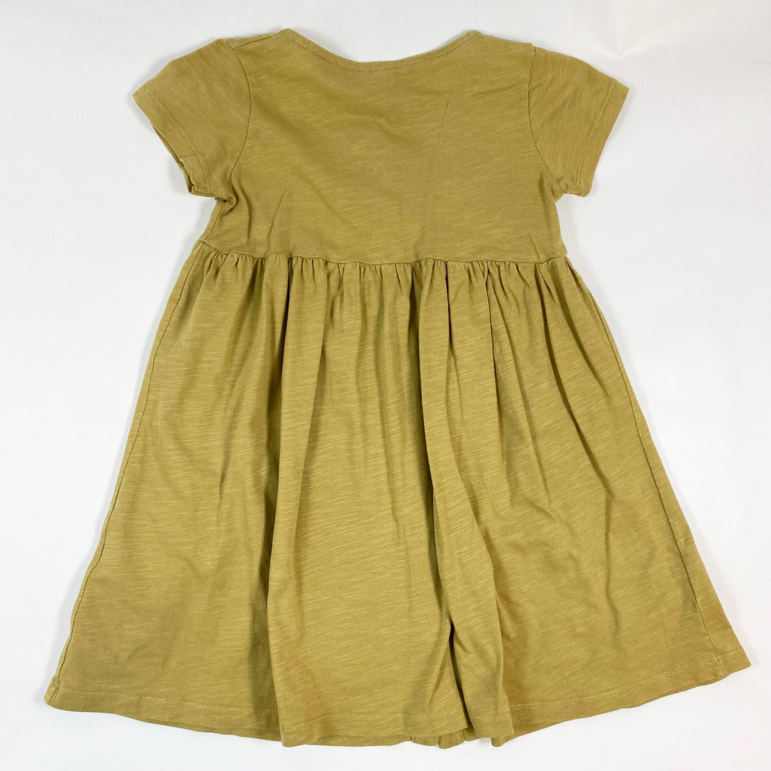 Krutter mustard cotton dress 4-5Y 3