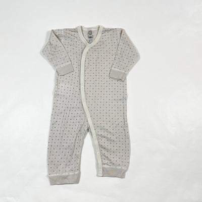 Hust & Claire beige pyjama with grey stars, long 3M/62 1