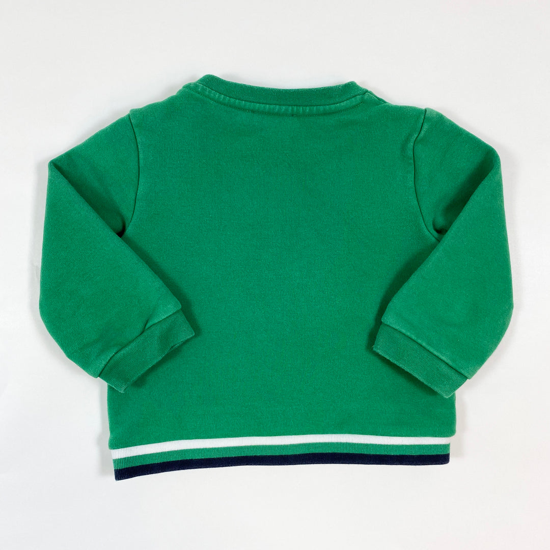 Jacadi green balloon sweatshirt 18M/81 2
