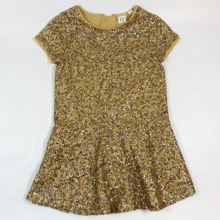 Gap festive sequin dress 6-7Y/114-132 1