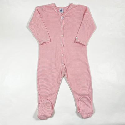 Petit Bateau pink stripe pyjama 24M/86 1