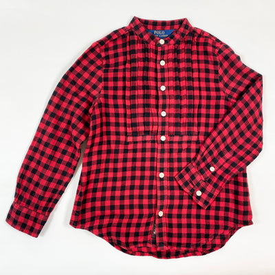 Ralph Lauren red checked blouse 5Y 1