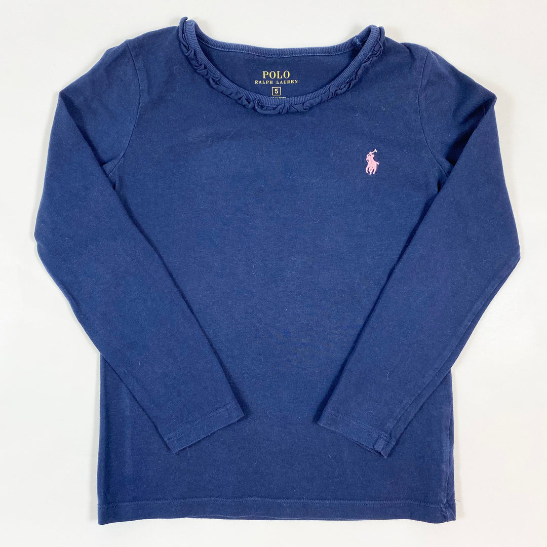 Ralph Lauren blue longsleeve 5Y 1