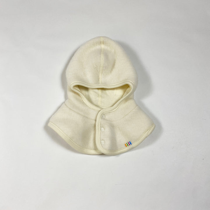 Joha ecru wool balaclava 45/4-9M
