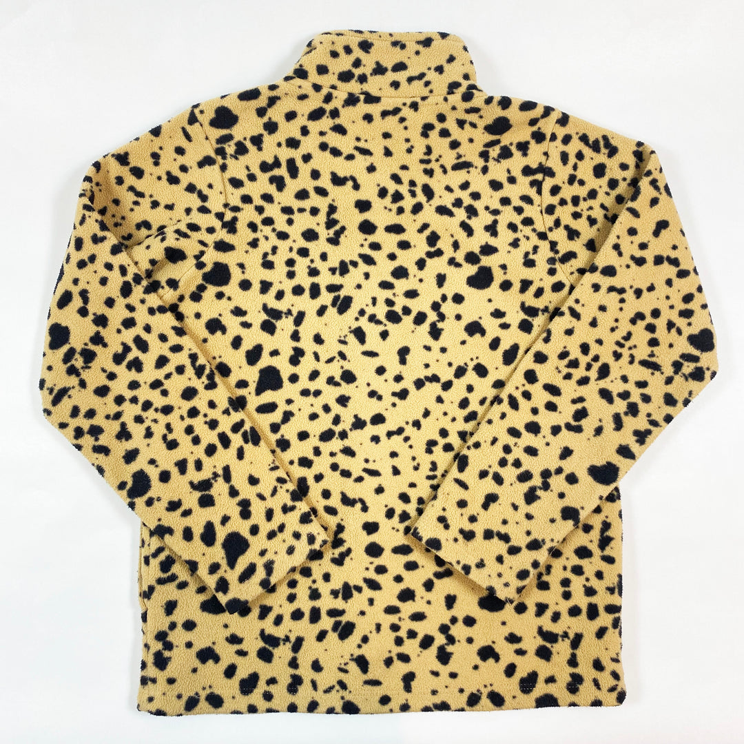 Mini Rodini Leopard pattern fleece zip up jacket 116-122 2