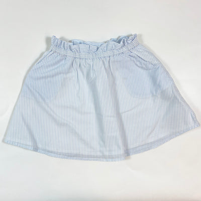 Gap pale blue striped summer skirt 4Y 1