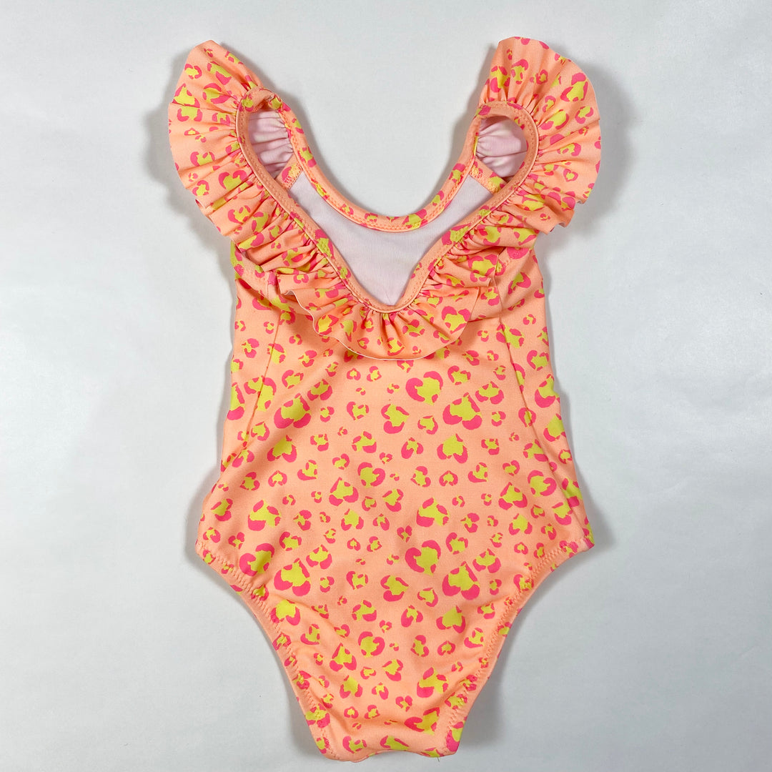 Sunuva neon leopard print bathing suit 1-2Y 3