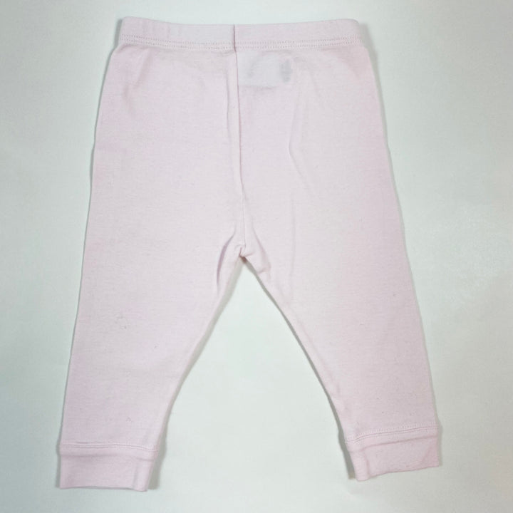 Petit Bateau pink leggings 6M/67 2