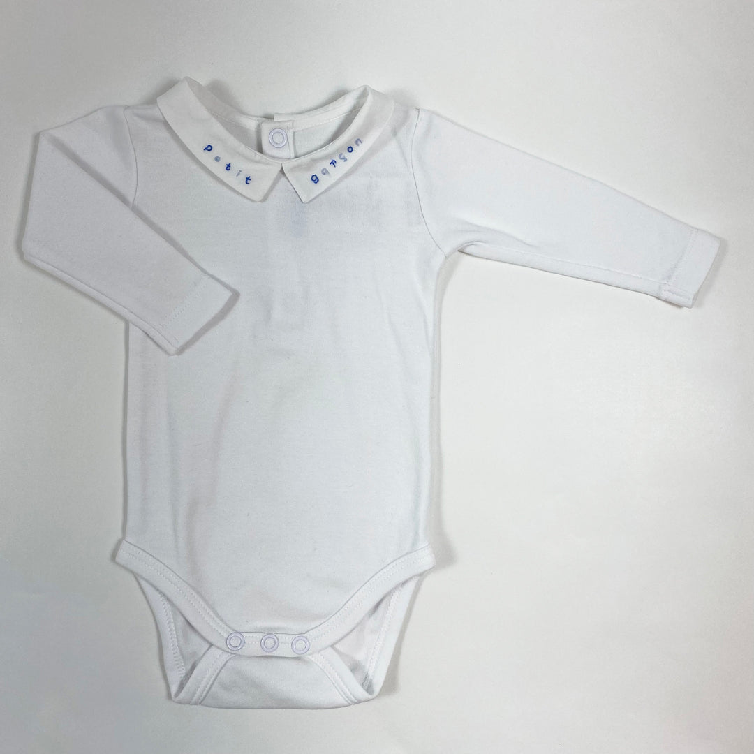 Jacadi white Petit Garçon body 1M/54 1