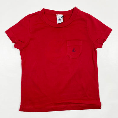 Petit Bateau red t-shirt 3Y/95 1