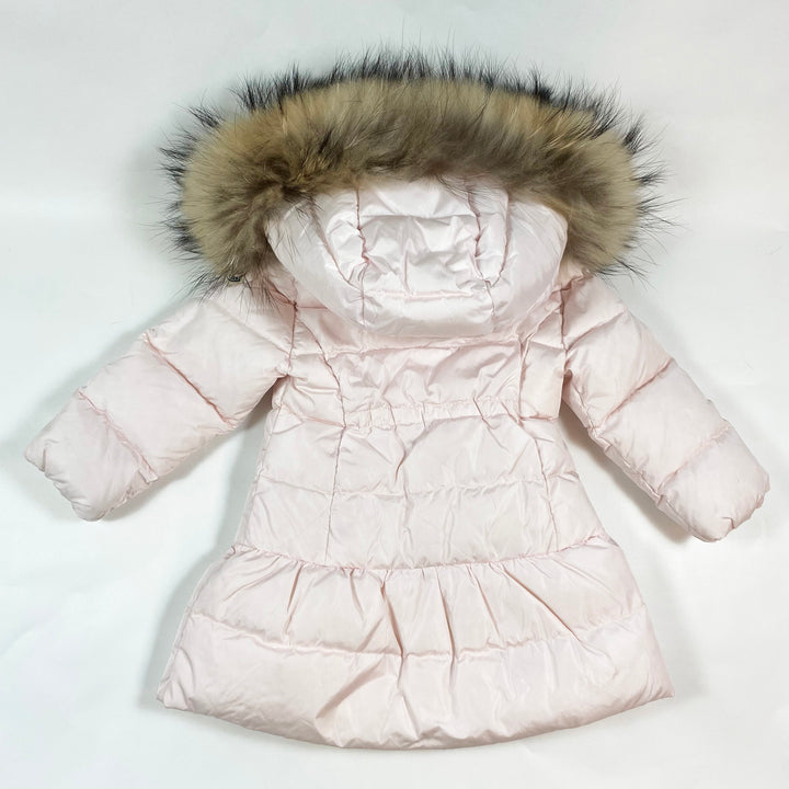 Moncler pink down jacket with hood 12/18M 3