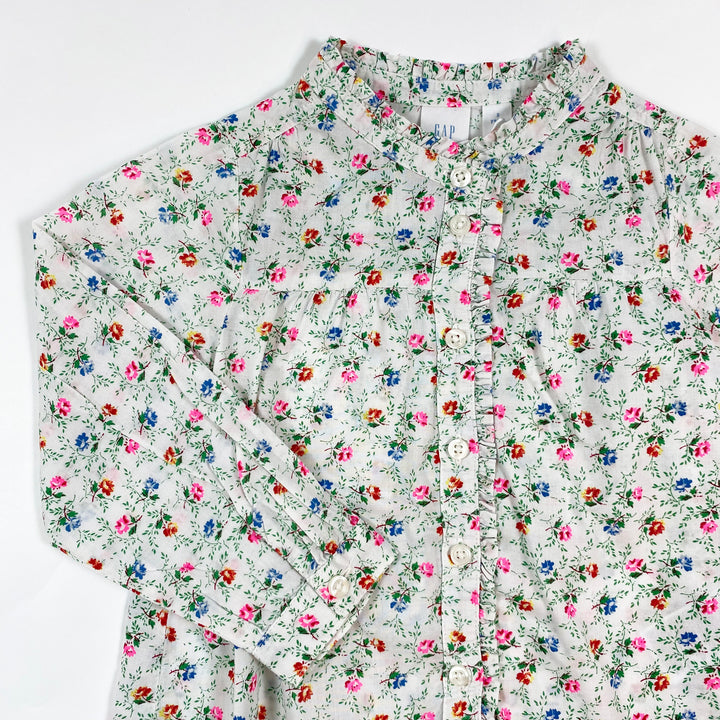 Gap x Sarah Jessica Parker floral blouse 3Y 2