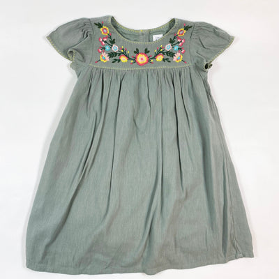 Gap sage embroidered summer dress 4Y 1