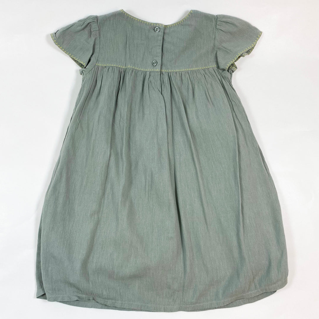 Gap sage embroidered summer dress 4Y 3
