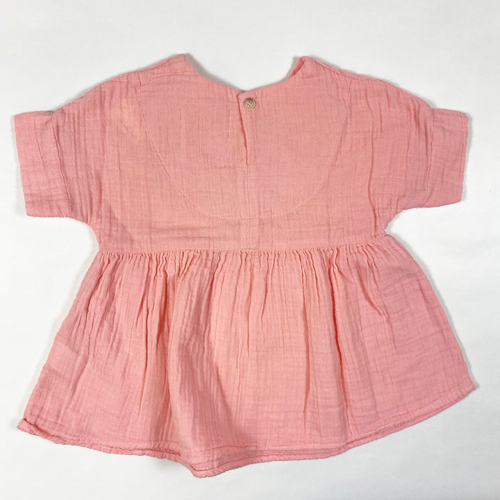 Boy + Girl pink muslin dress Una Guava Second Season diff. sizes