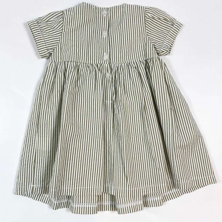 Coccodé olive striped dress 6M/66 3