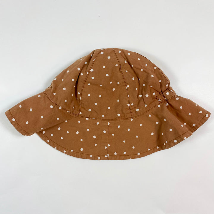 Liewood caramel polkadot sun hat 3-4Y 2