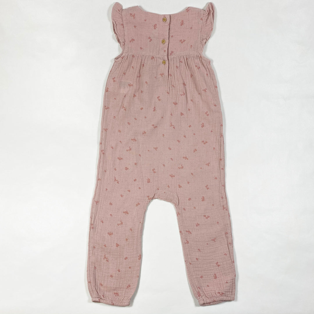 H&M rosa Musselin-Overall 92/1,5-2Y