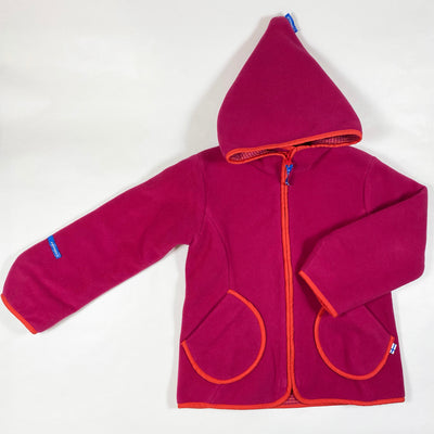 Finkid pink fleece jacket 120/130-7-8Y 1