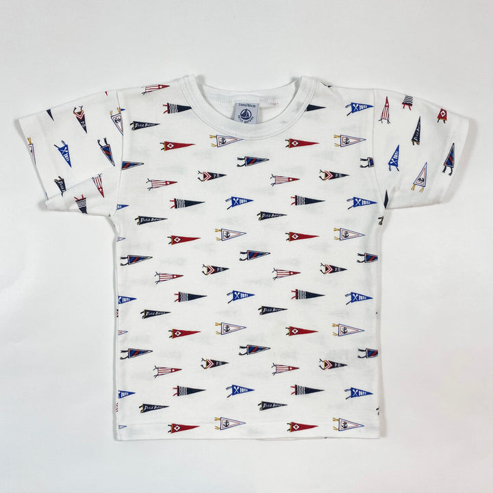 Petit Bateau sailing flag print t-shirt 24M/86 1