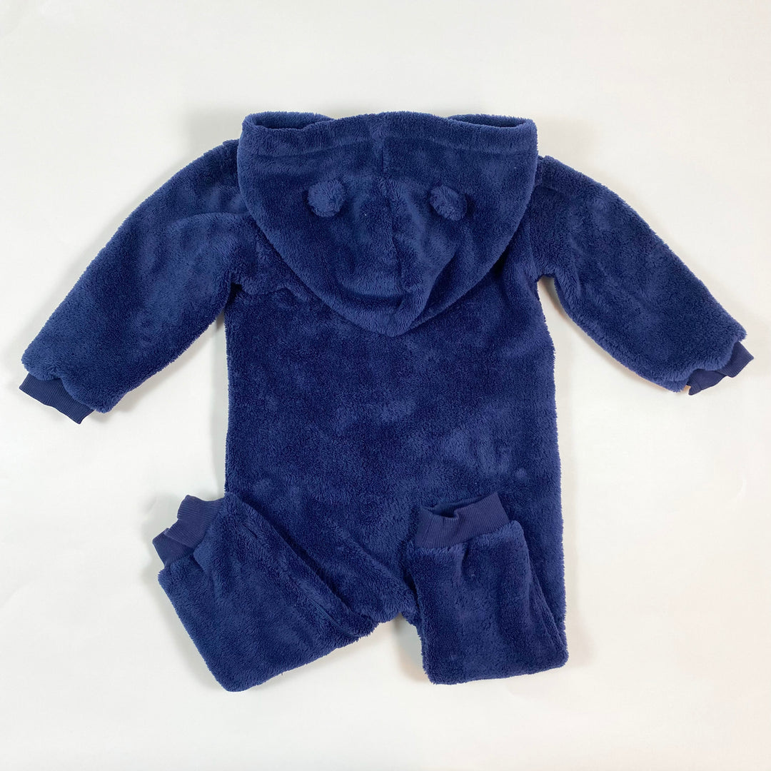 Steiff blue lined teddy overall 9-12M/80 3