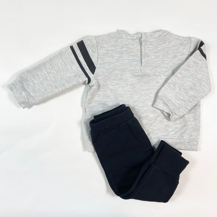 Karl Lagerfeld black/grey sweatshirt set 12M/74 2