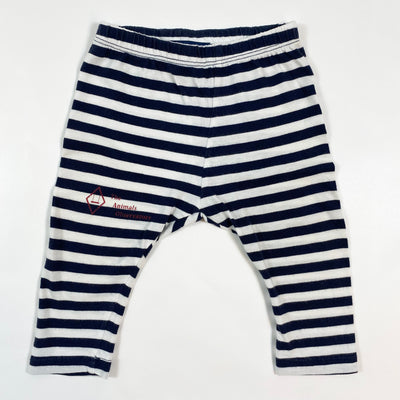 The Animals Observatory stripe baby leggings 6M/68 1