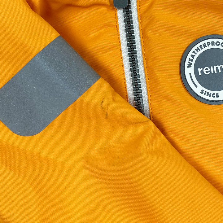 Reima signal orange waterproof jacket with detachable vest 92 2