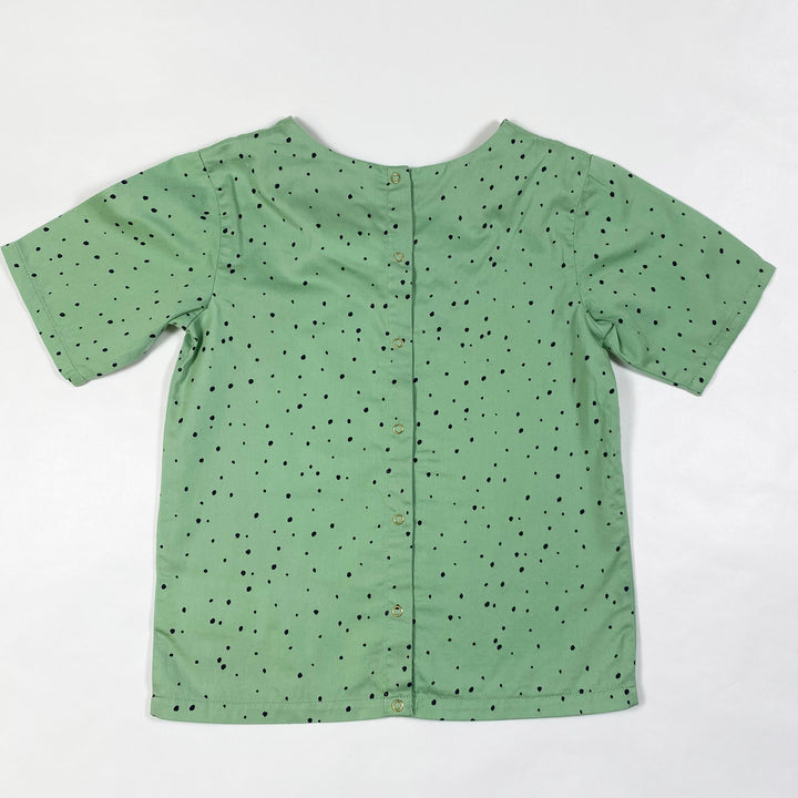 Mini Rodini green dotted blouse 128-134 3
