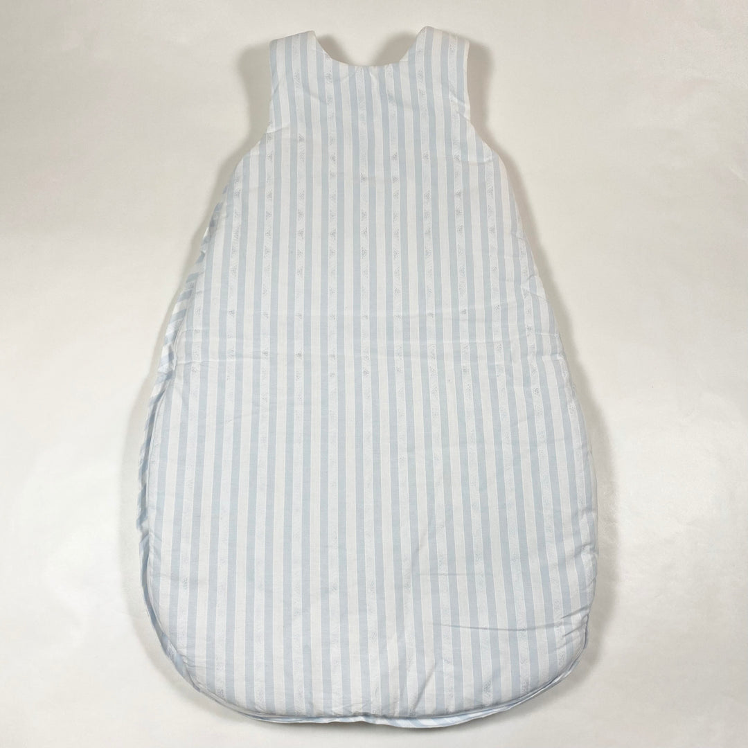 Tartine et Chocolat white blue striped padded sleeping bag T1 3