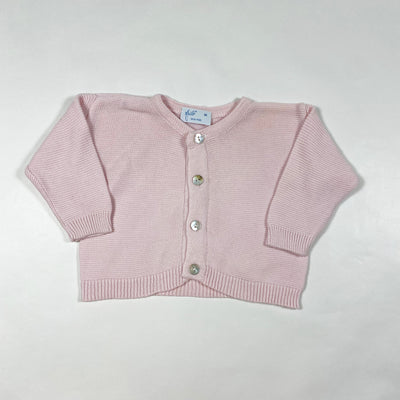 Frilo pink cotton knit cardigan 56 1