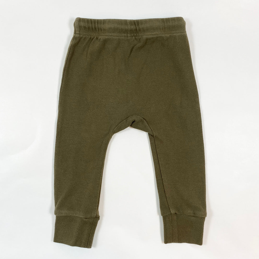 Mebie Baby khaki green baby pants 18M 2